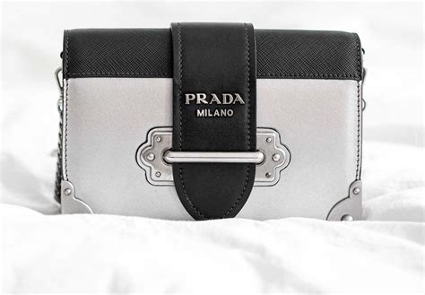 Prada: Nylon und edles Saffiano.